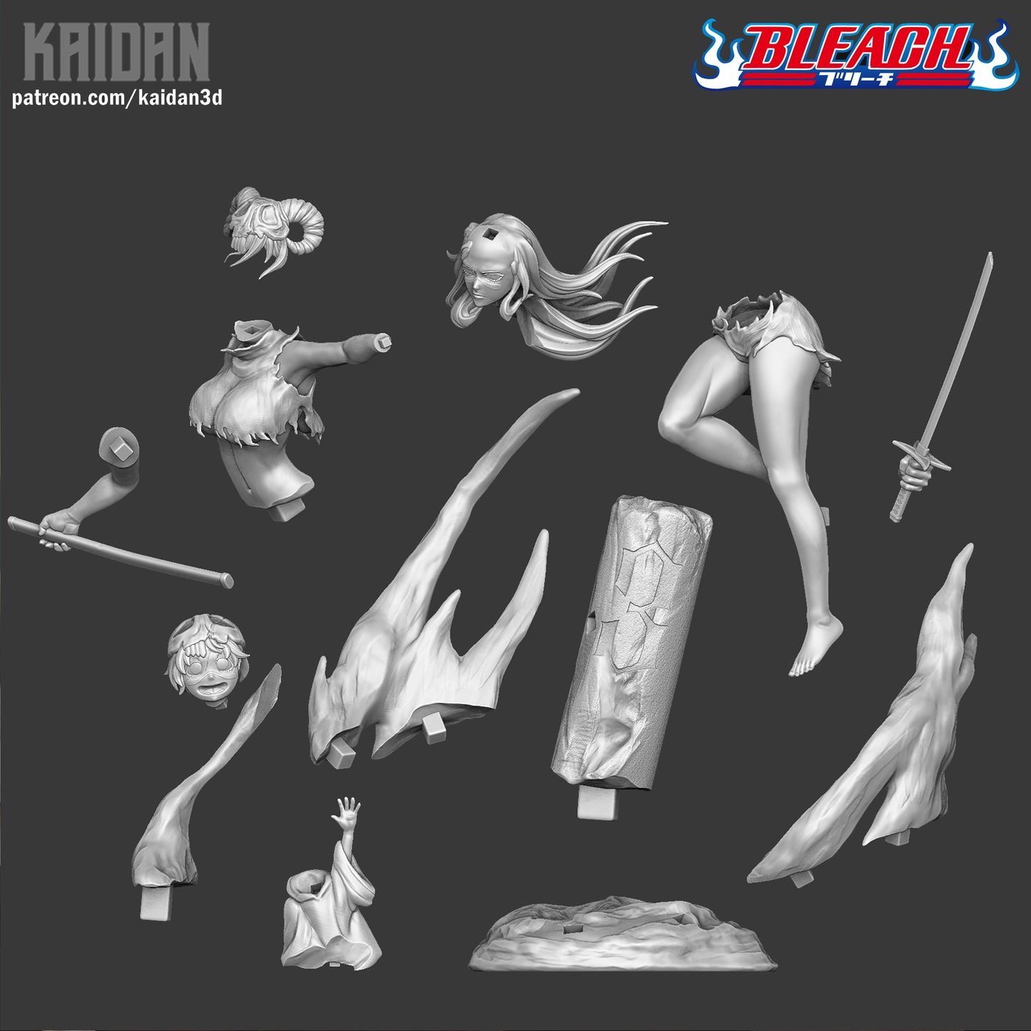Nell x Kid Nell | Bleach | Handcrafted Figure