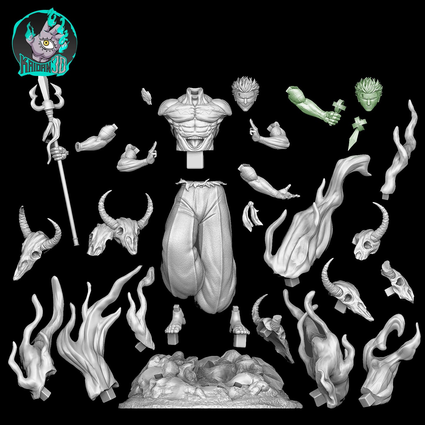 Ryomen Sukuna | Jujutsu Kaisen | Handcrafted Figure