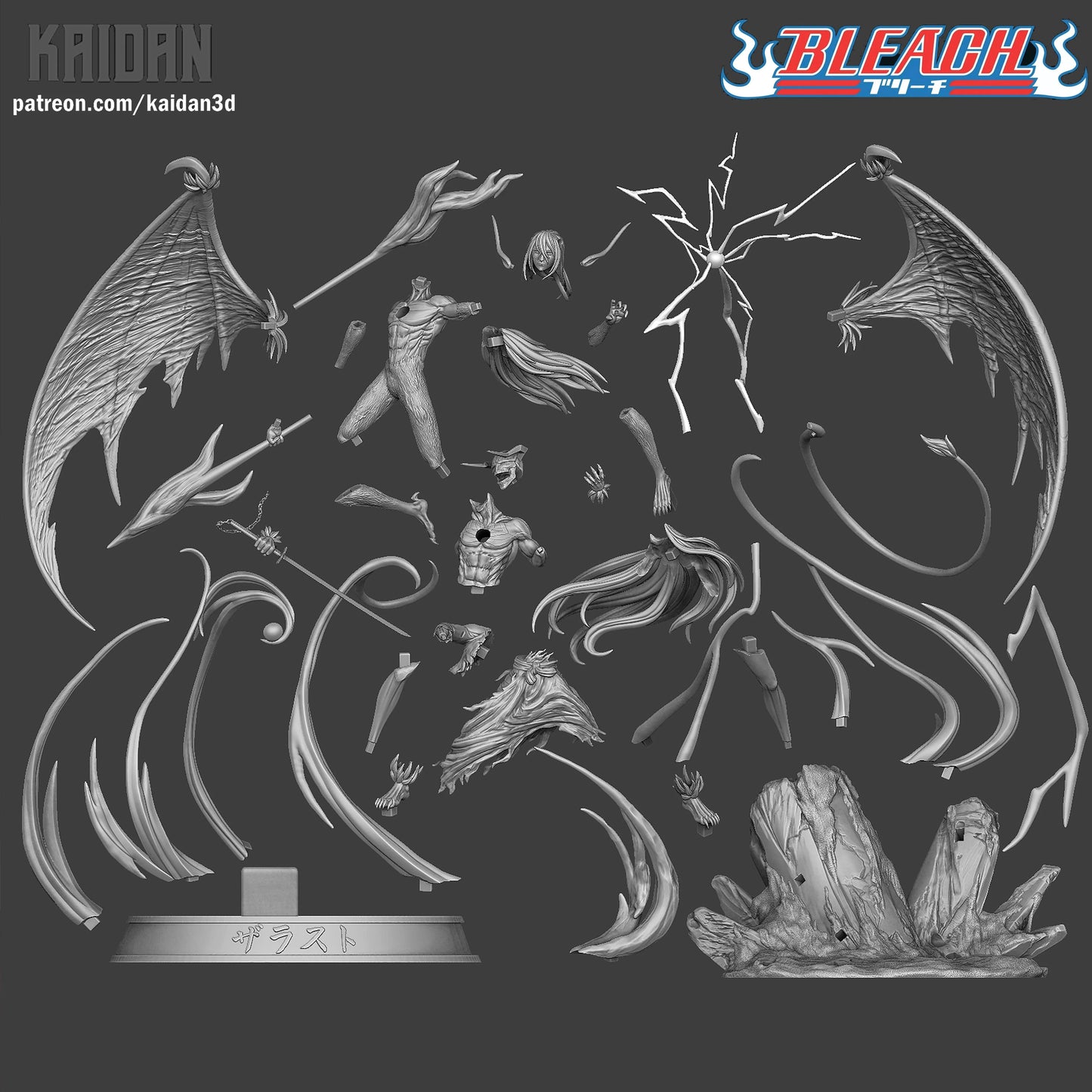 Ichigo Vasto Lorde vs Ulquiorra | Resurrección Segunda Etapa Bleach | Handcrafted Figure