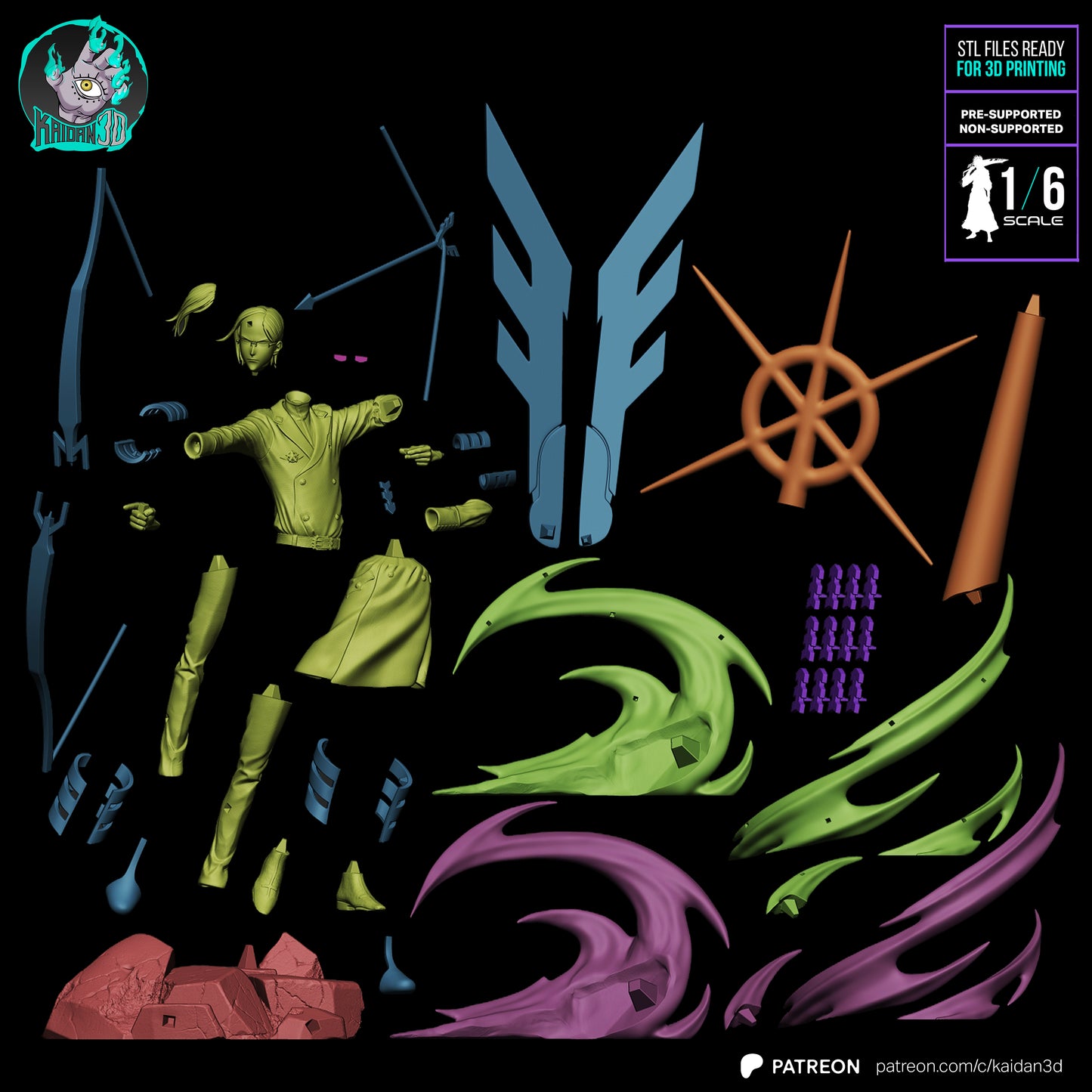 Uryu Ishida Vollstanding | Bleach | Handcrafted Figure