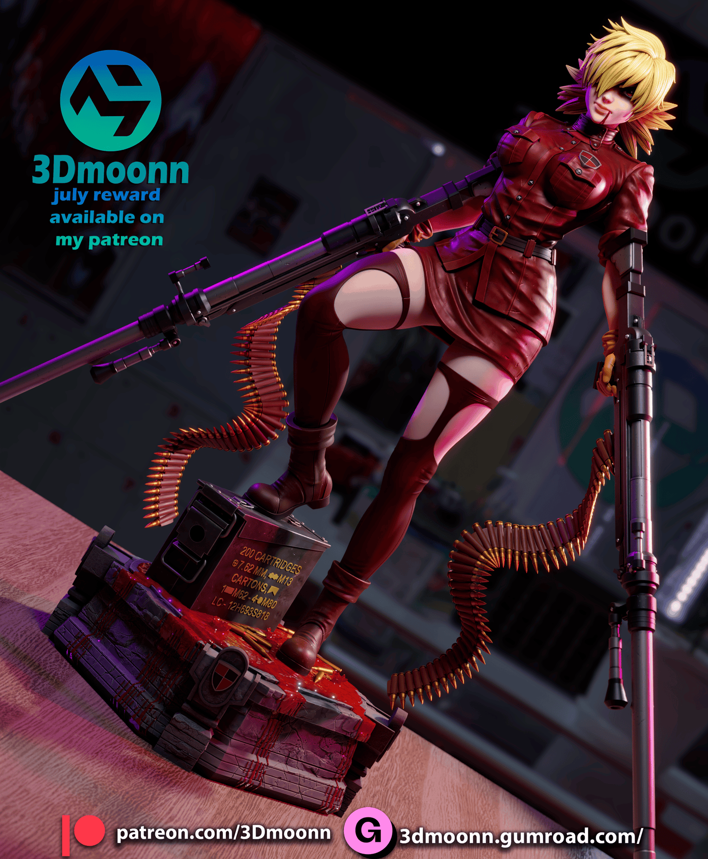 Seras Victoria | Hellsing | Handcrafted Figure