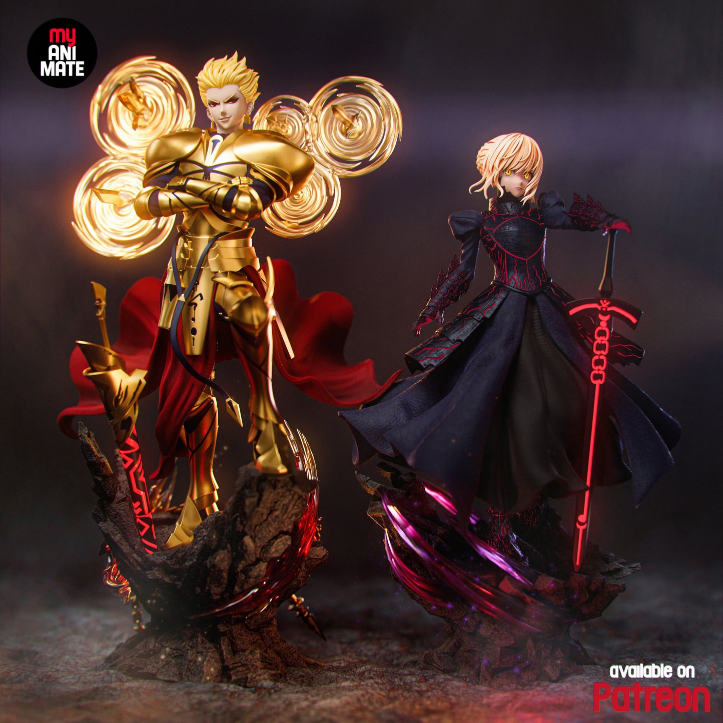 Saber Alter | Fate Series | Handcrafted Figure
