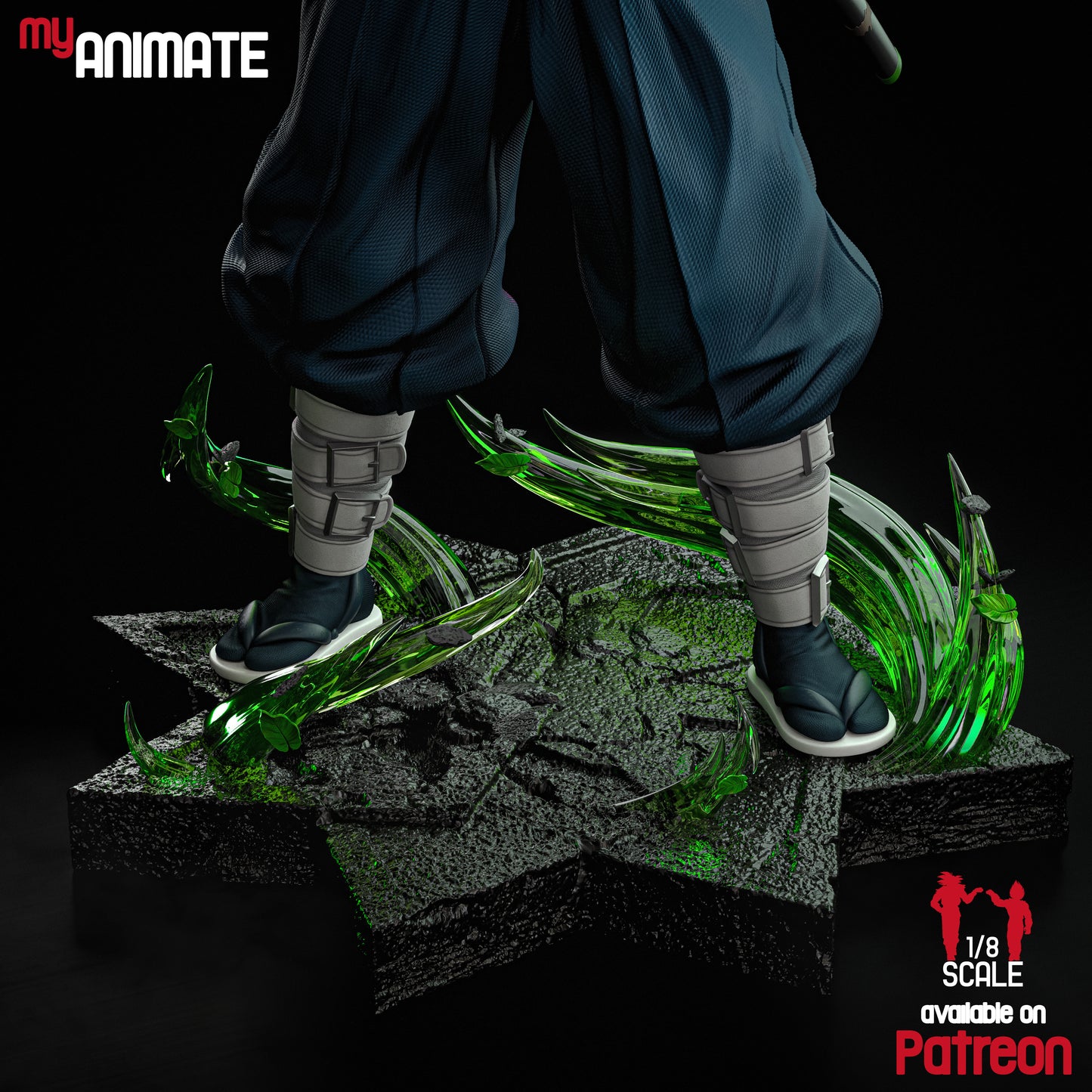 Sanemi | Demon Slayer | Handcrafted Figure
