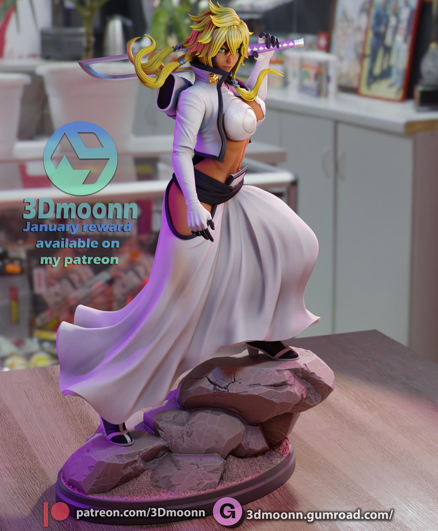 Tier Harribel | Bleach | Handcrafted Figure