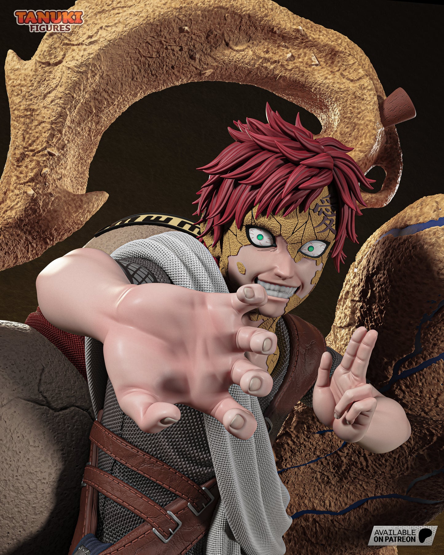 Child of the Sand | Shinobi | Handcrafted Figure
