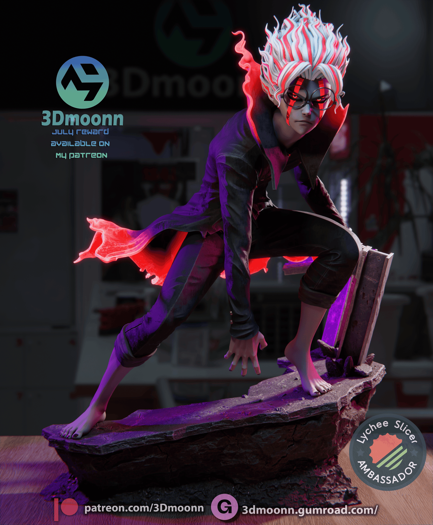 Okarun | Dandandan | Handcrafted Figure