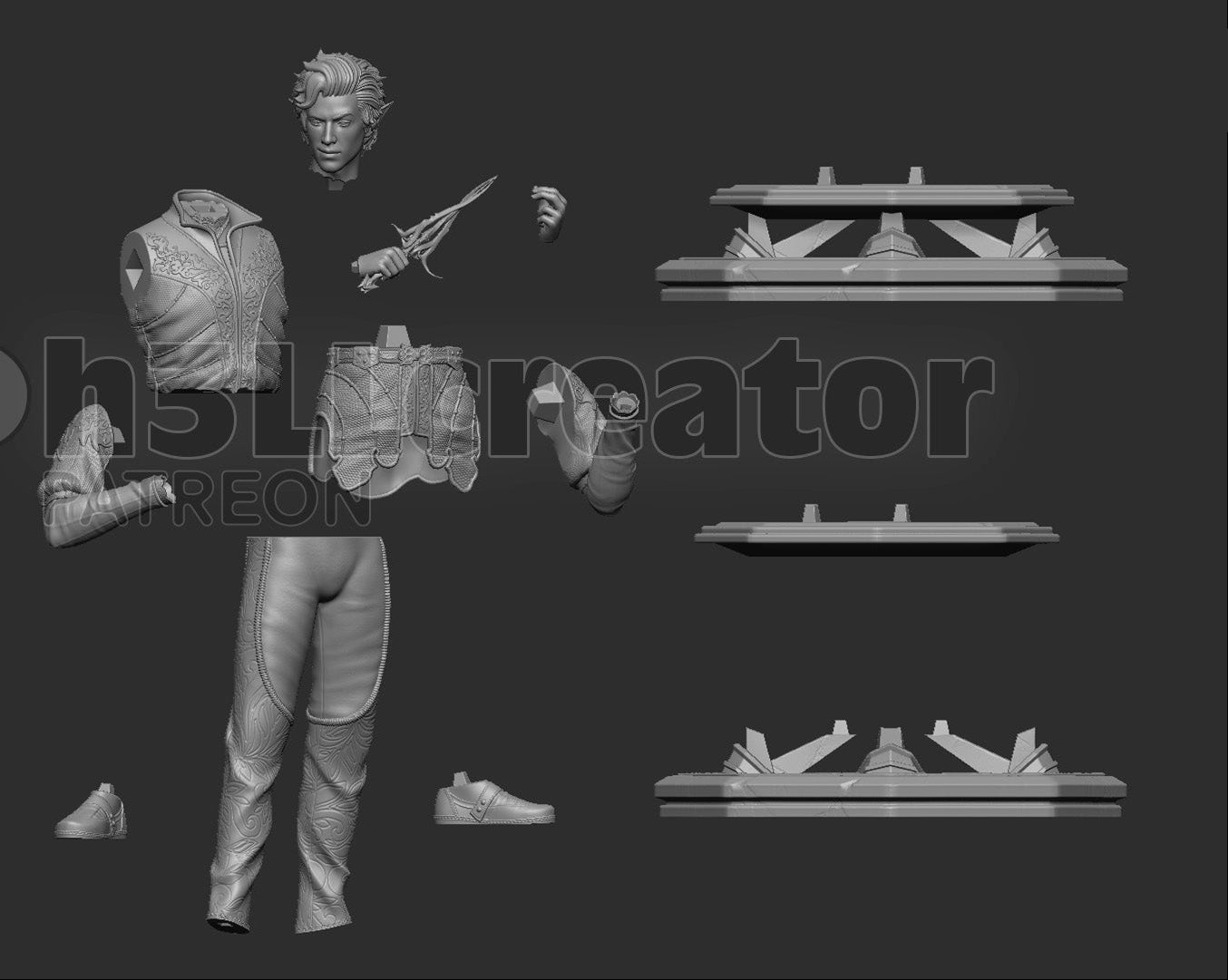 Astarion | Baldur’s Gate 3 | Handcrafted Figure