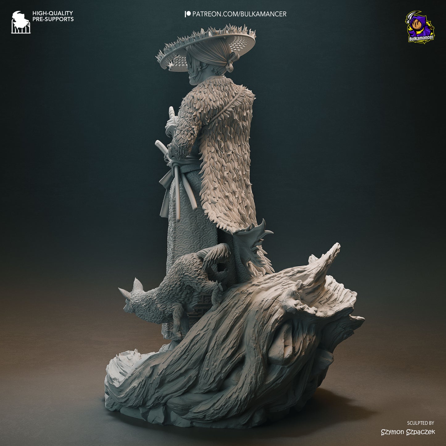 Atsu | Ghost of Yotei | Handcrafted Figure