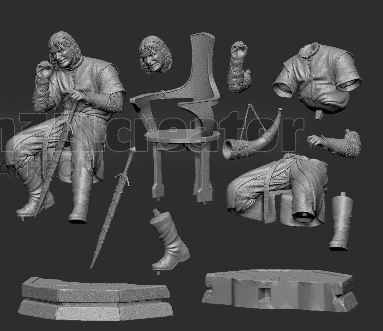 Boromir | Lord Of The Rings | Handcrafted Figure