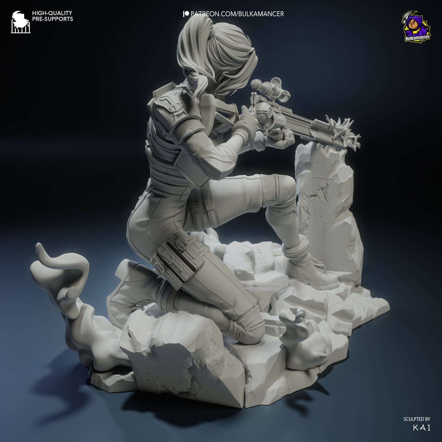 Policewoman | Handcrafted Figure