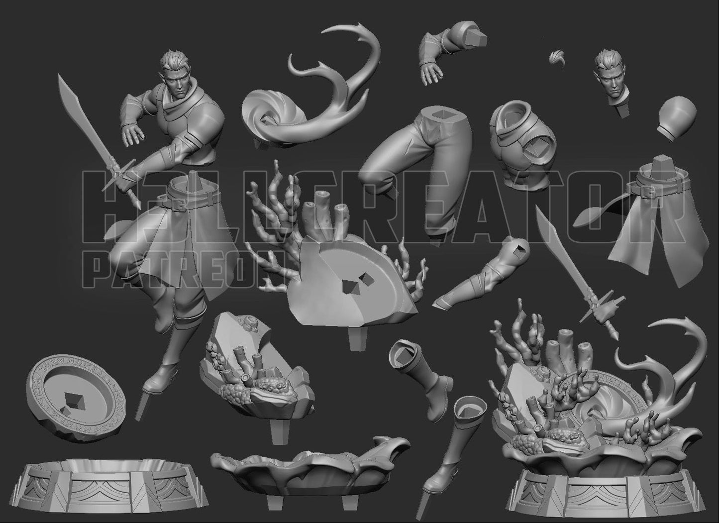 Fjord | The Mighty Nein | Handcrafted Figure