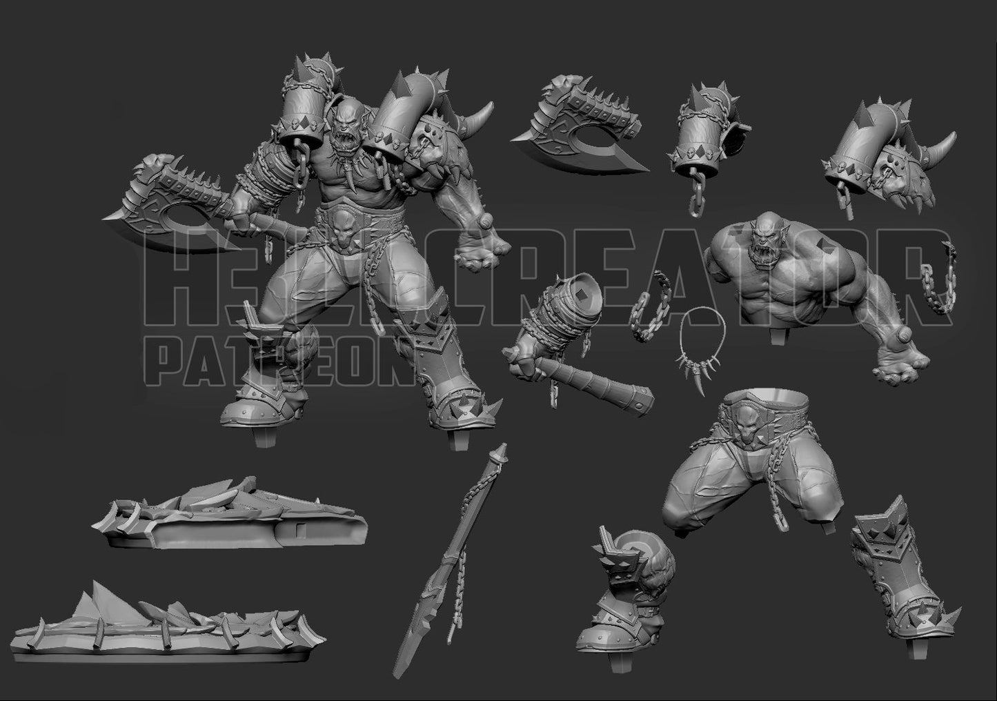 Garrosh | World of Warcraft | Handcrafted Figure