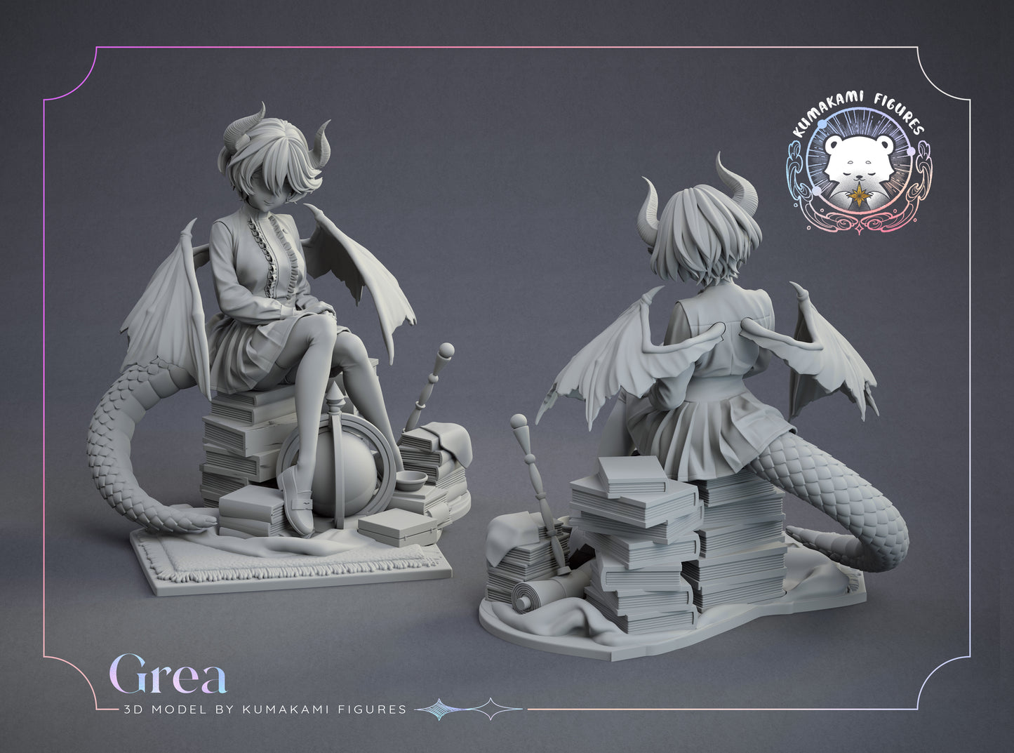 Anne & Grea | Granblue Fantasy | Handcrafted Figure