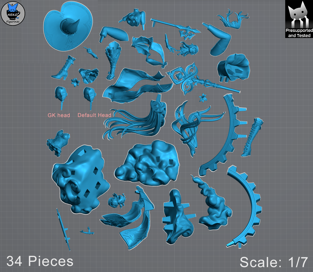 Herta | Honkai Star Rail | Handcrafted Figure