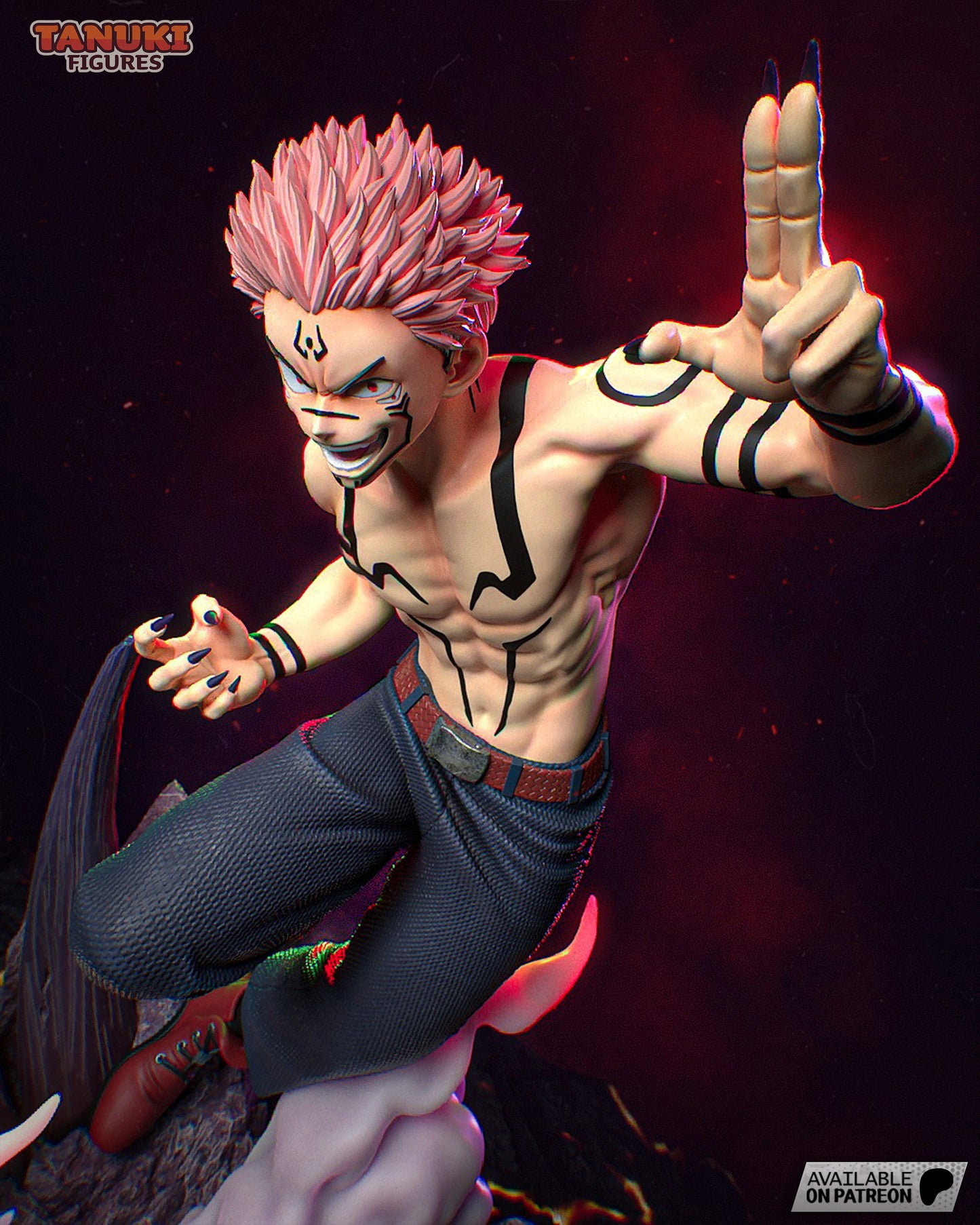 Sukuna | Jujutsu Kaisen | Handcrafted Figure