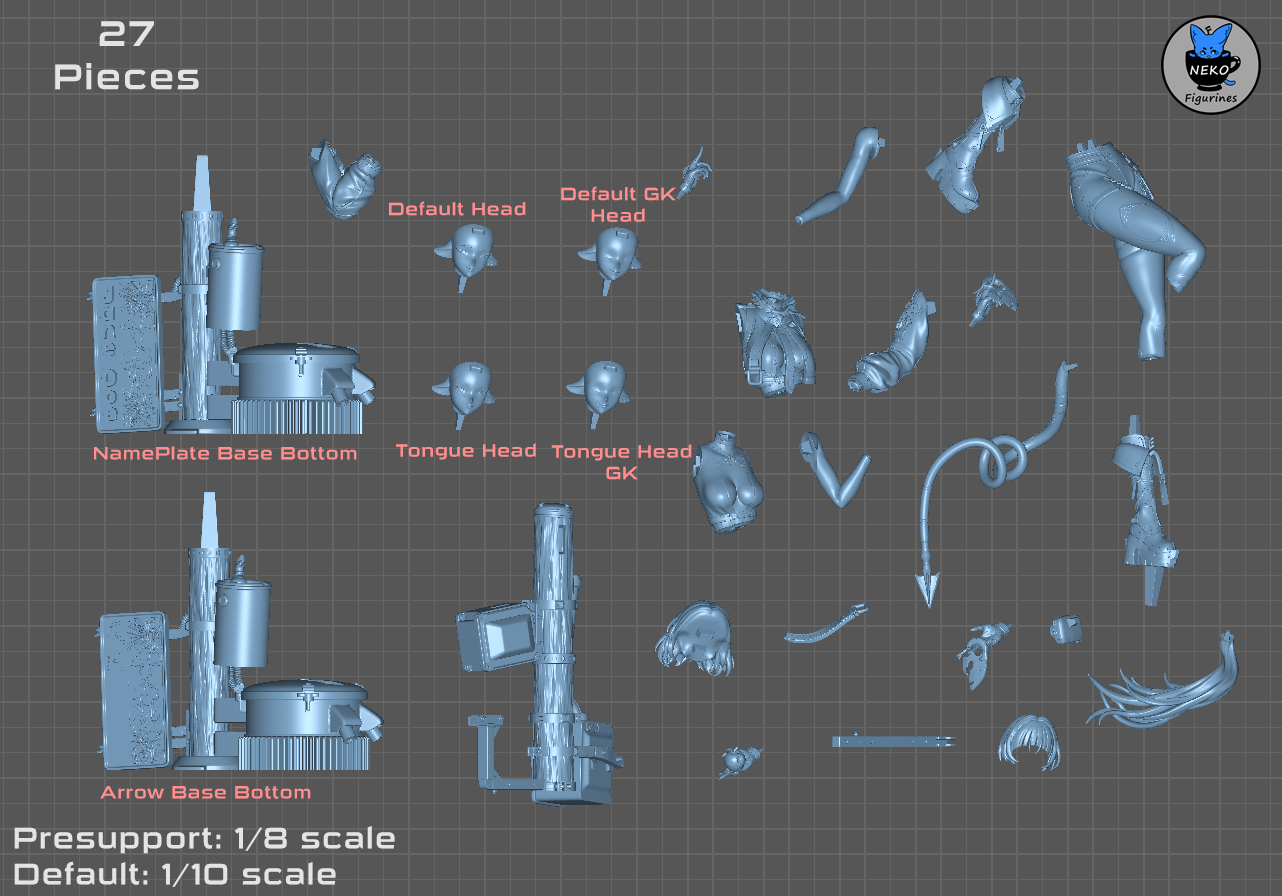 Jane Doe | Zenless Zone Zero| Handcrafted Figure