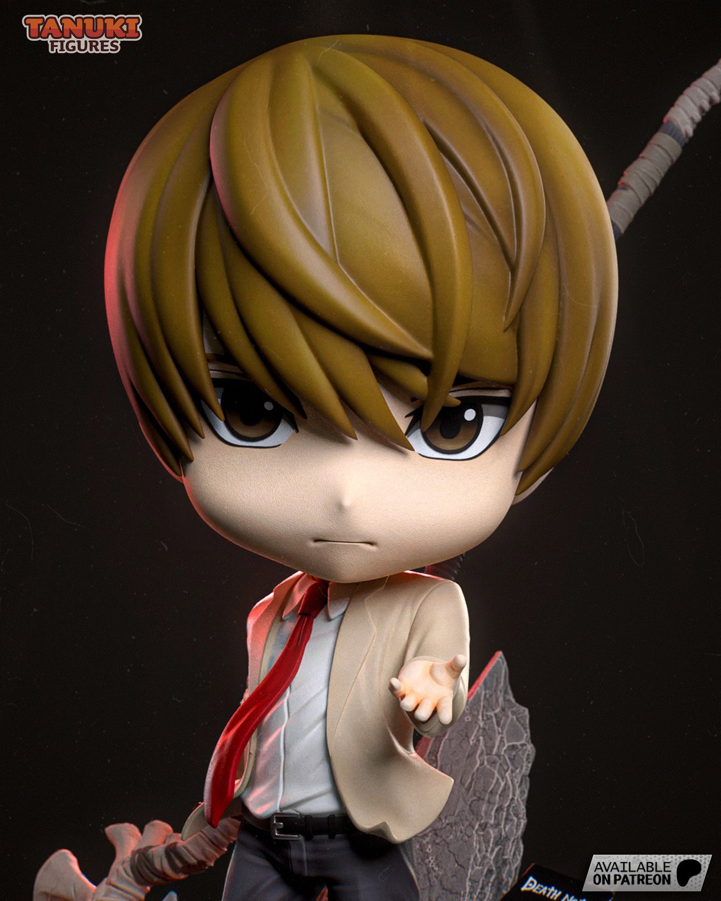 Chibi Light Yagami | Death Note | Handcrafted Figure