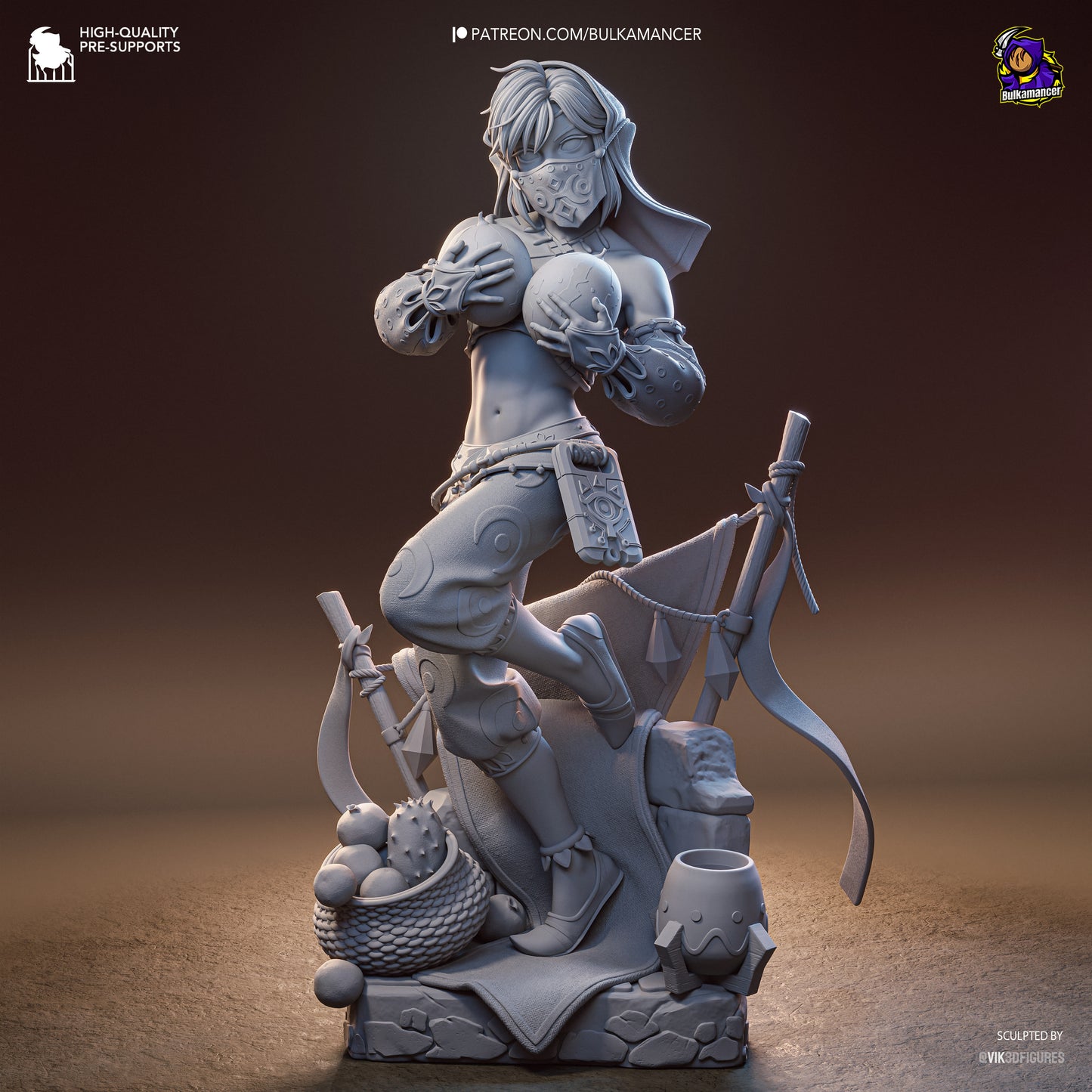 Gerudo Elf Hero | Handcrafted Figure