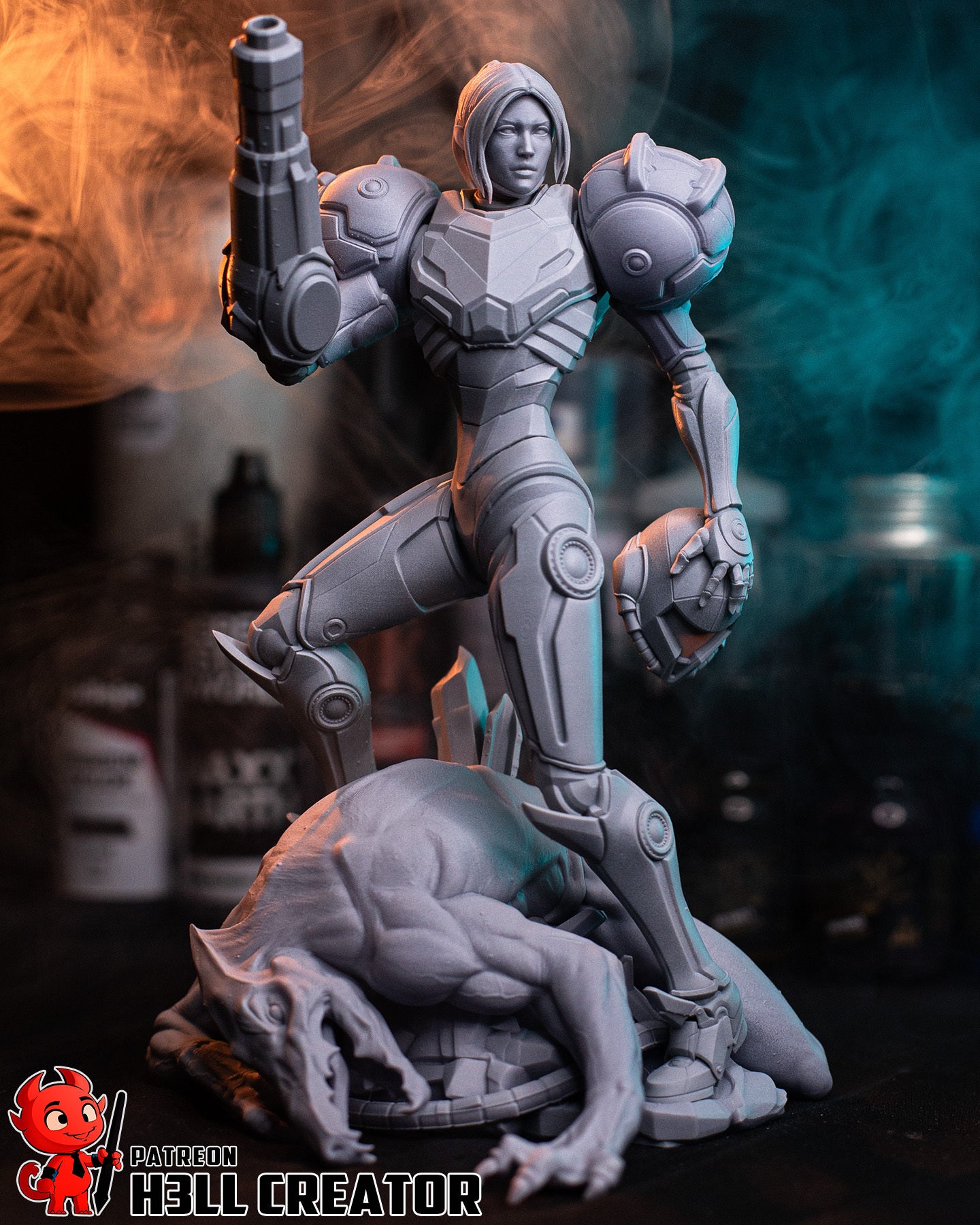 Samus | Metroid | Handcrafted Figure