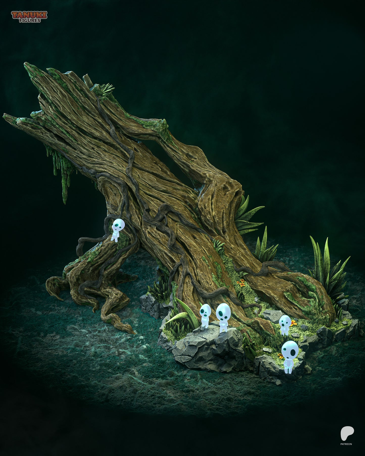 Wolf Princess | Handcrafted Figure