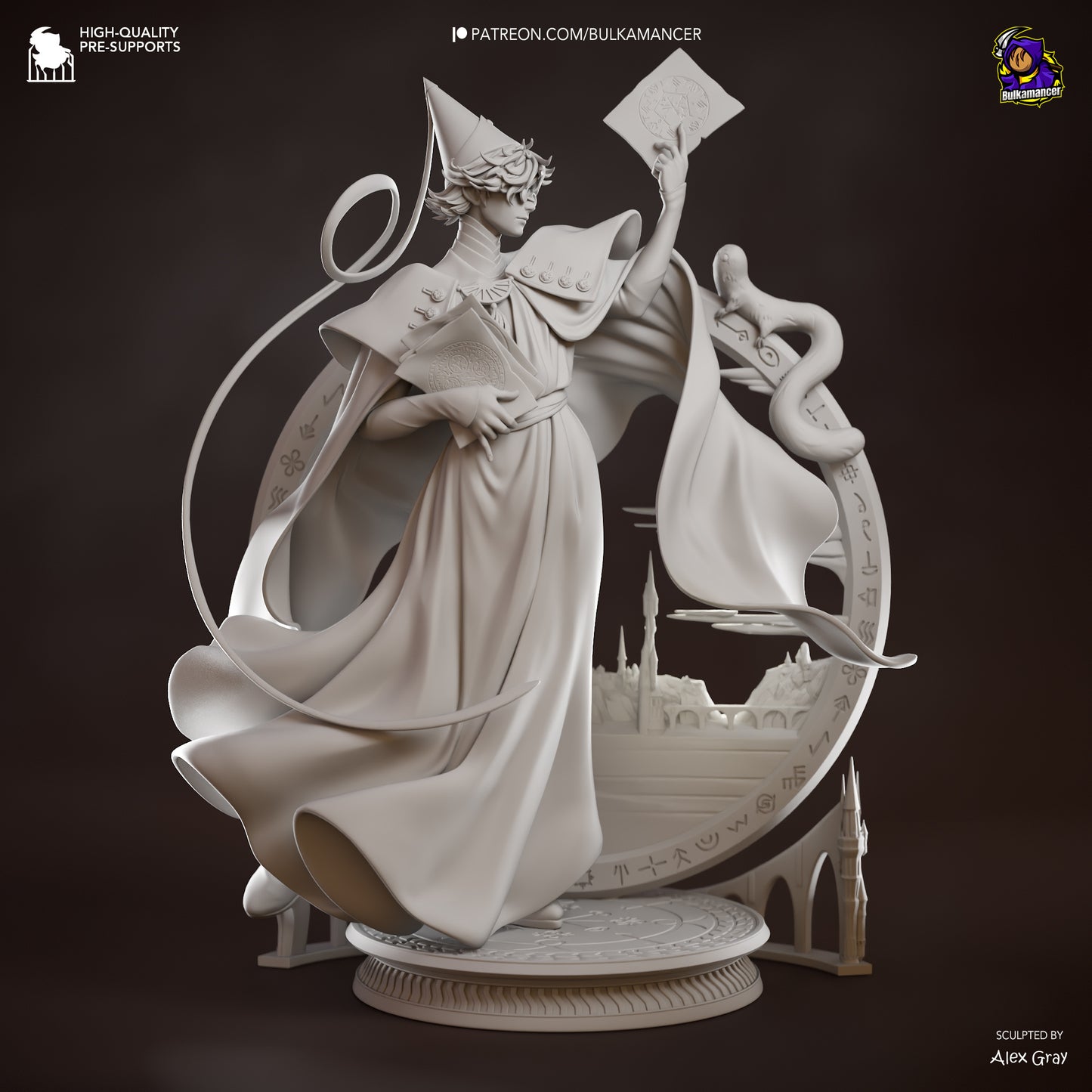 Mystic Hat Master | Handcrafted Figure