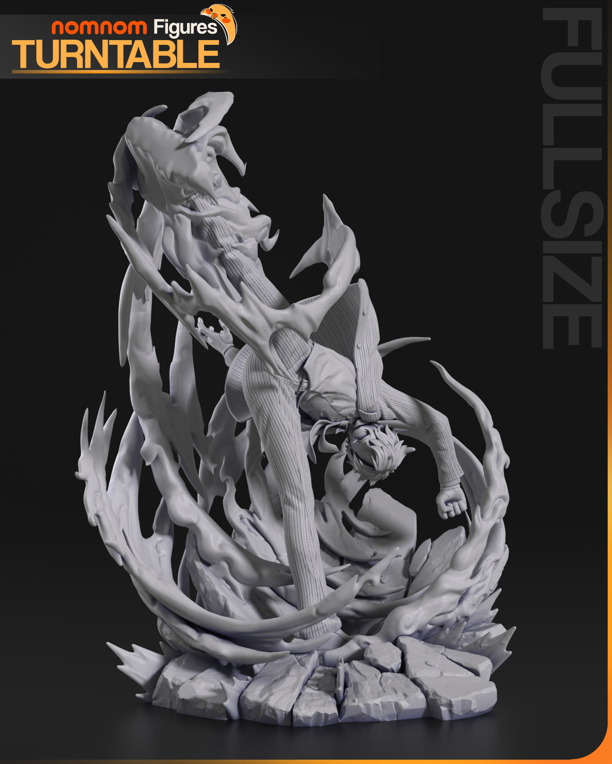 Stylish Chef Fighter | Handcrafted Figure