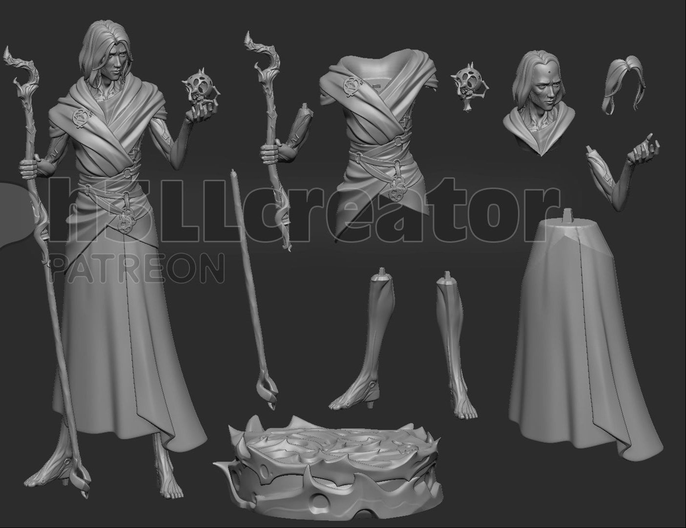 Progressive Healer | Handcrafted Figure