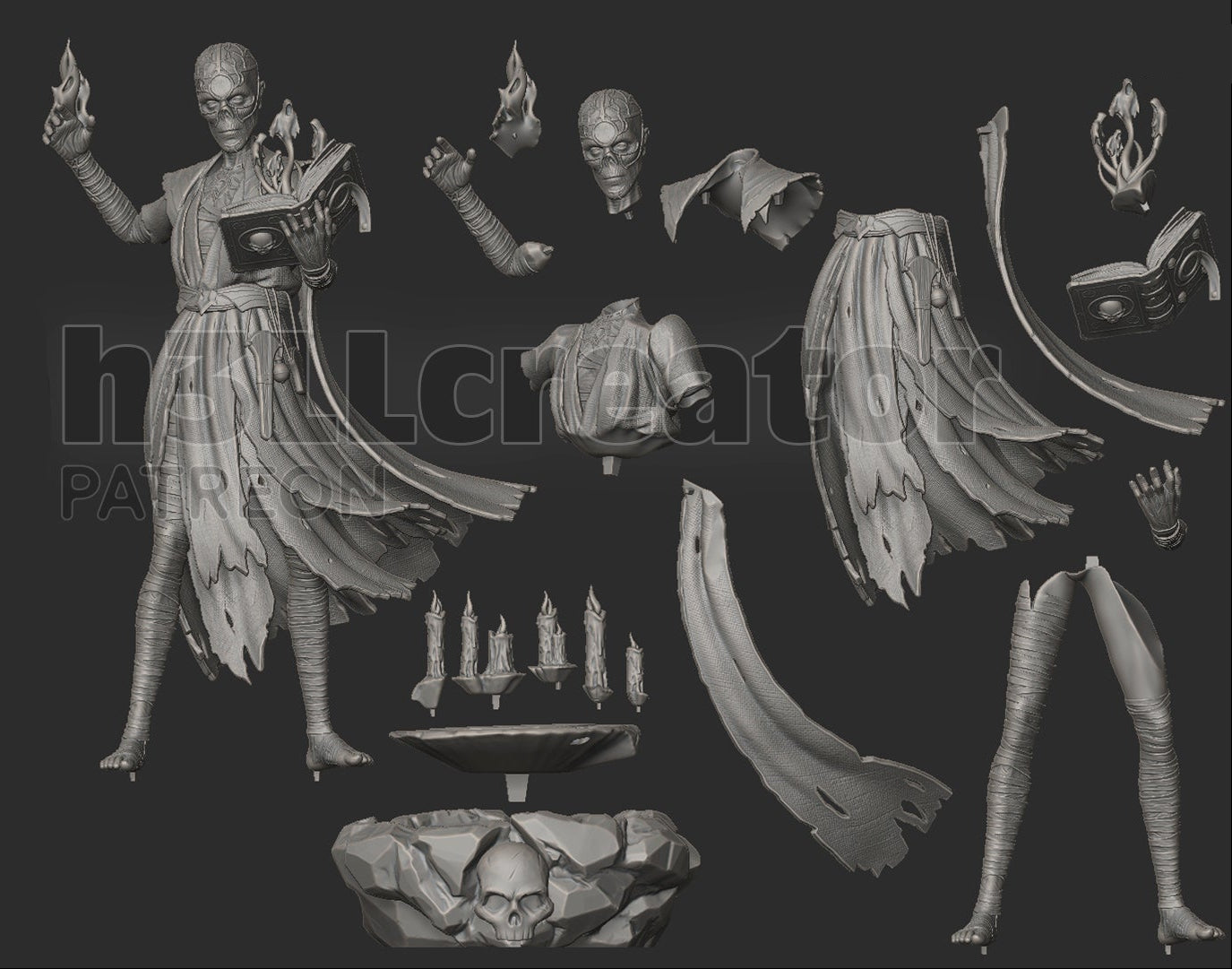 Withers | Baldur's Gate 3 | Handcrafted Figure
