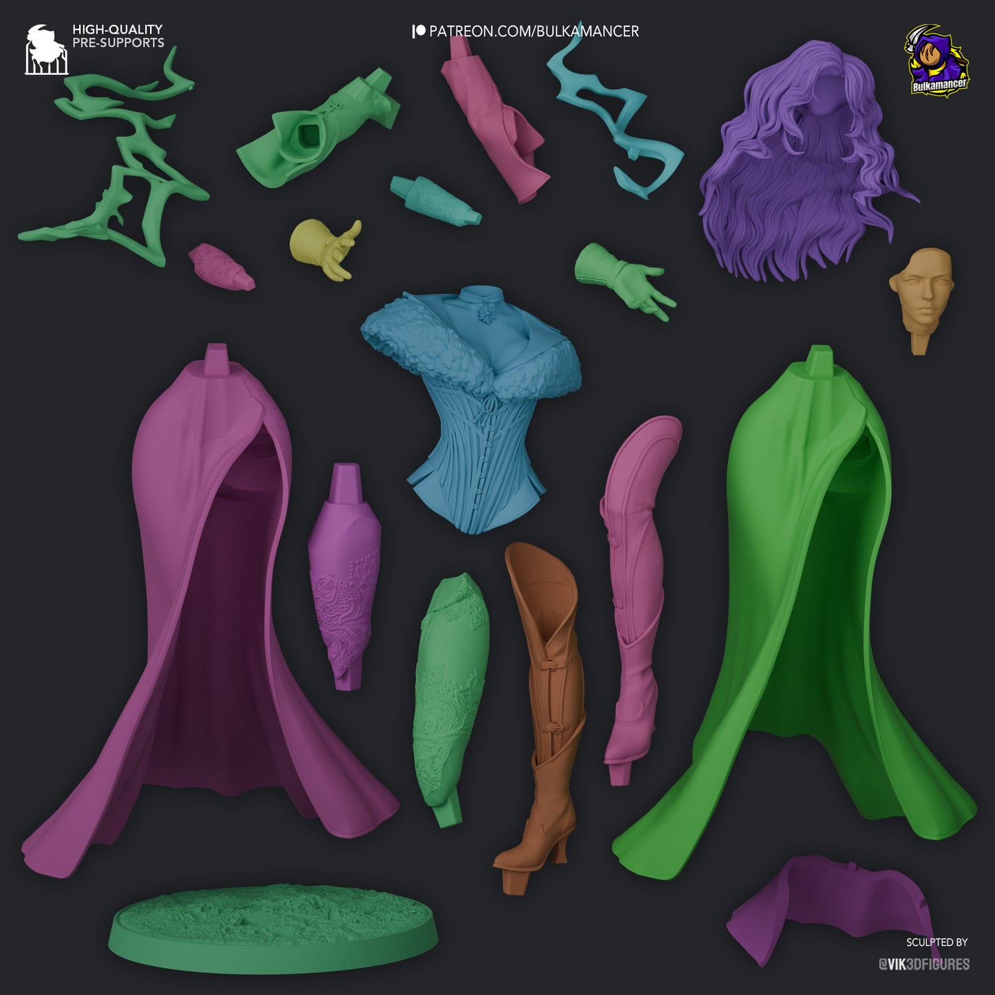 Yennefer | The Witcher | Handcrafted Figure