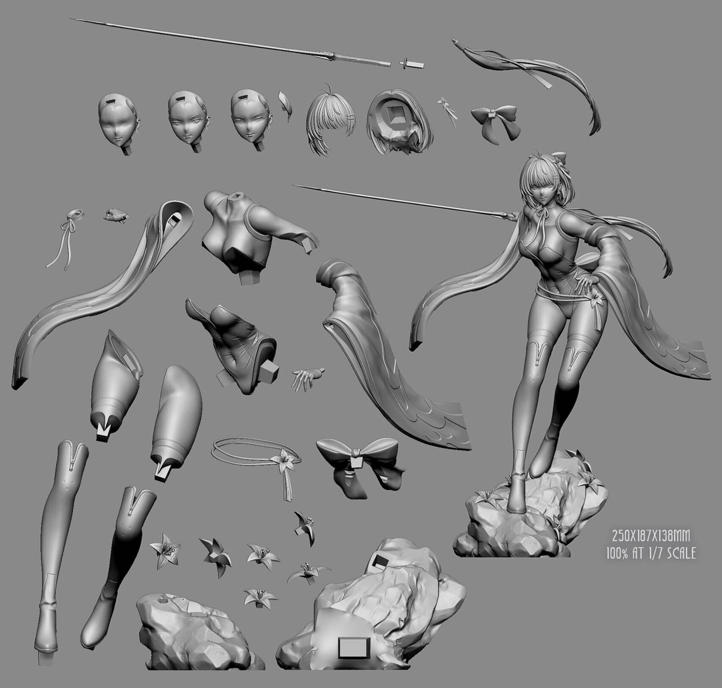 Echo Wanderer | Handcrafted Figure