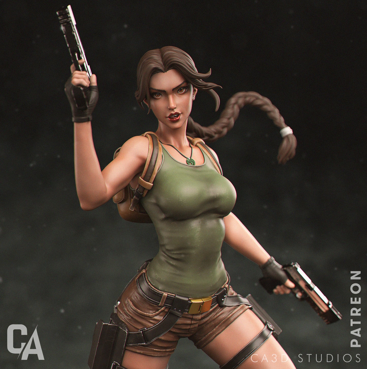 Lara Croft | Collectible Figure | Handcrafted Figure