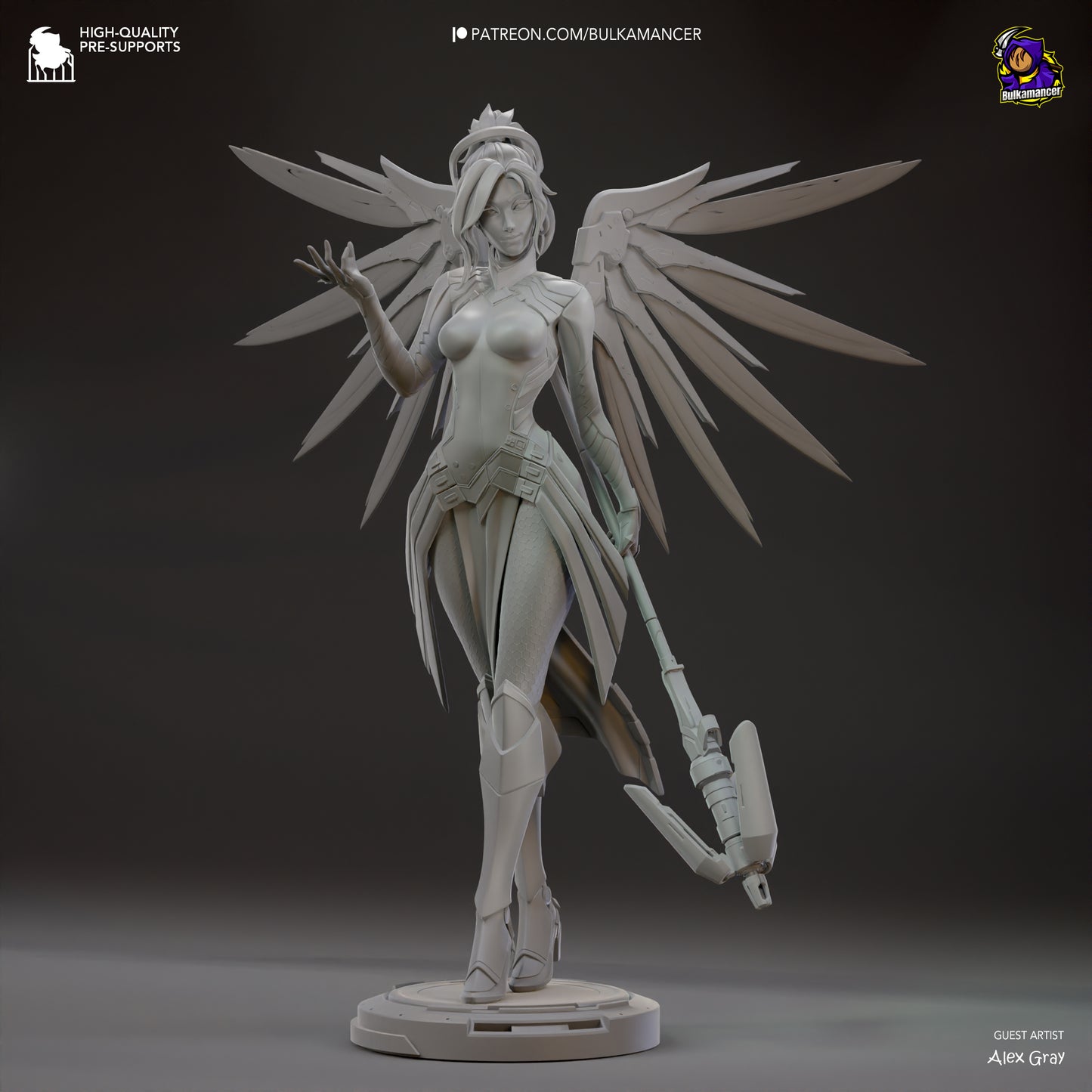 Mercy | Overwatch | Handcrafted Figure