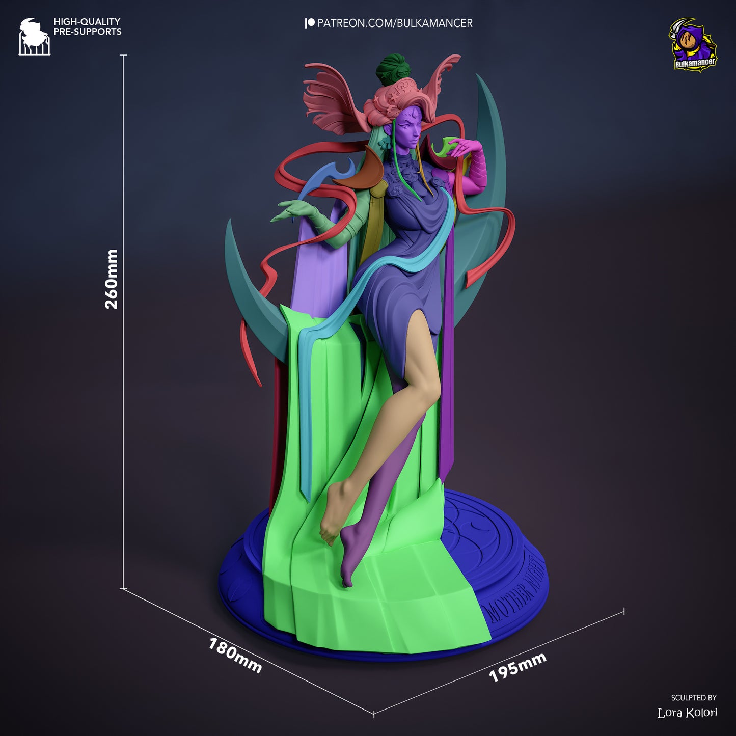 Nyx | Hades | Handcrafted Figure