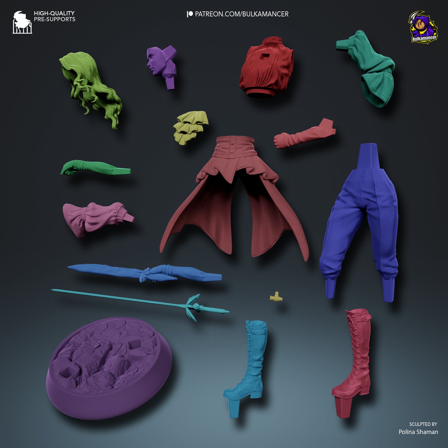 Maelle | Clair Obscur: Expedition 33 | Handcrafted Figure