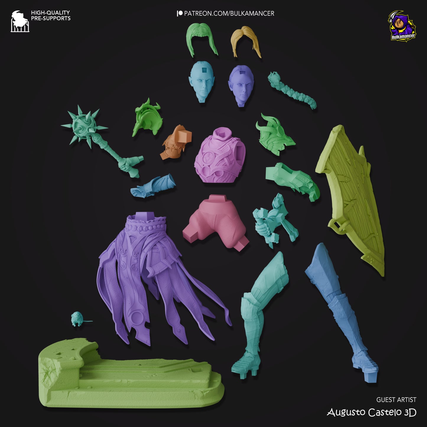 Shadowheart | Baldur’s Gate 3 | Handcrafted Figure