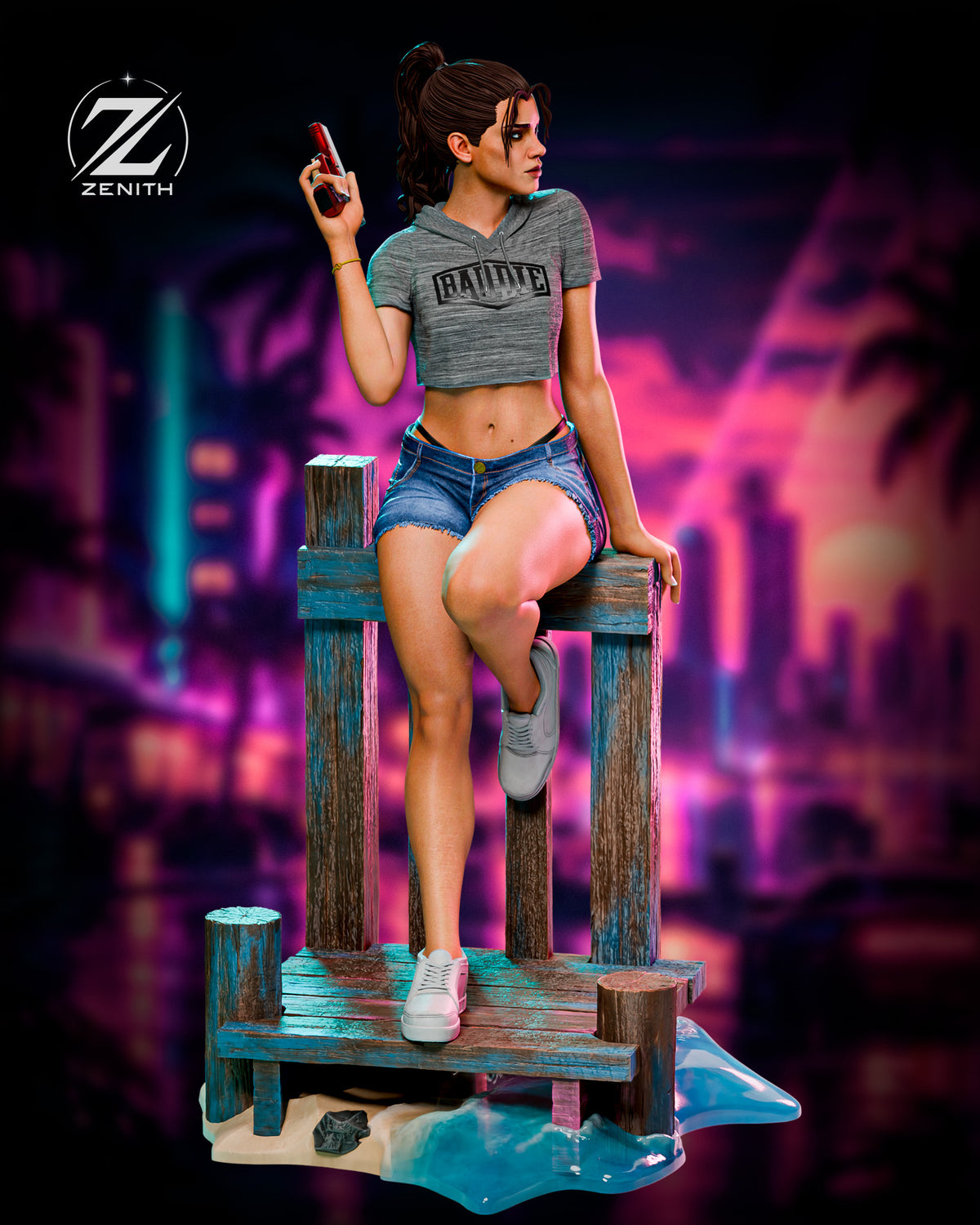 Outlaw Girl | Handcrafted Figure
