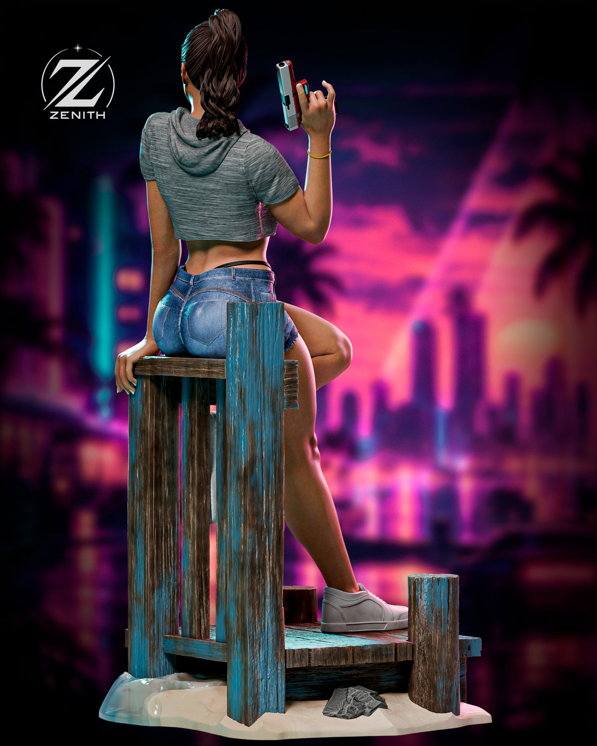 Outlaw Girl | Handcrafted Figure