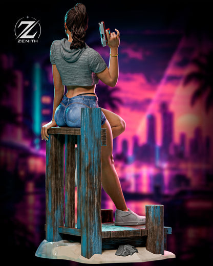 Outlaw Girl | Handcrafted Figure