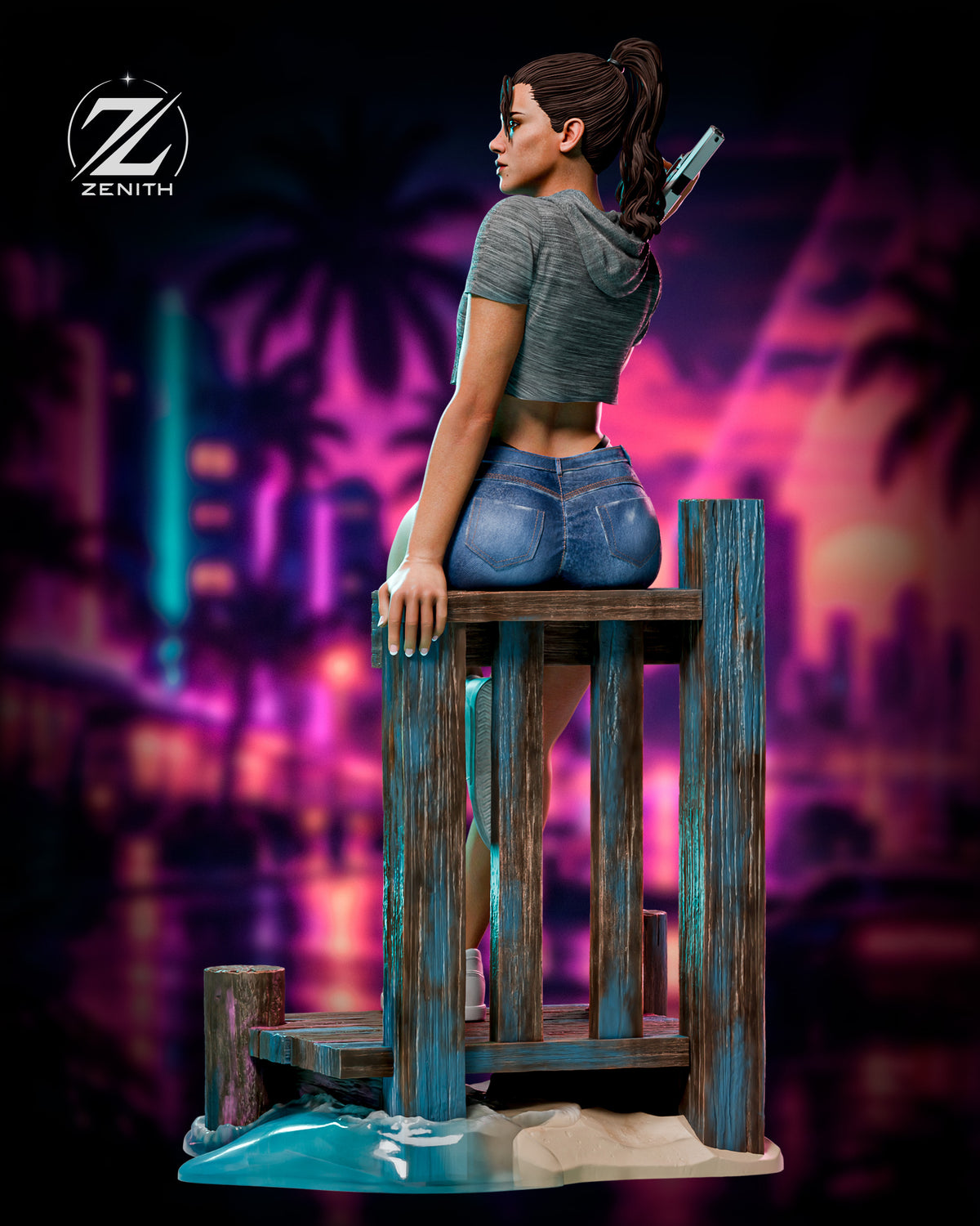 Outlaw Girl | Handcrafted Figure
