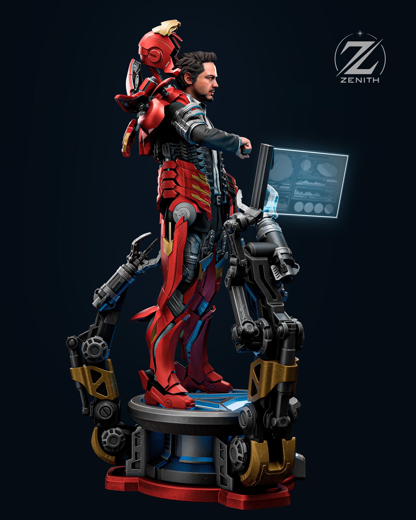 Iron Genius | Handcrafted Figure