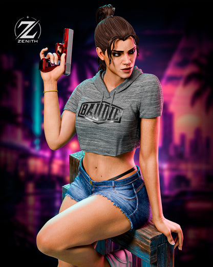Outlaw Girl | Handcrafted Figure