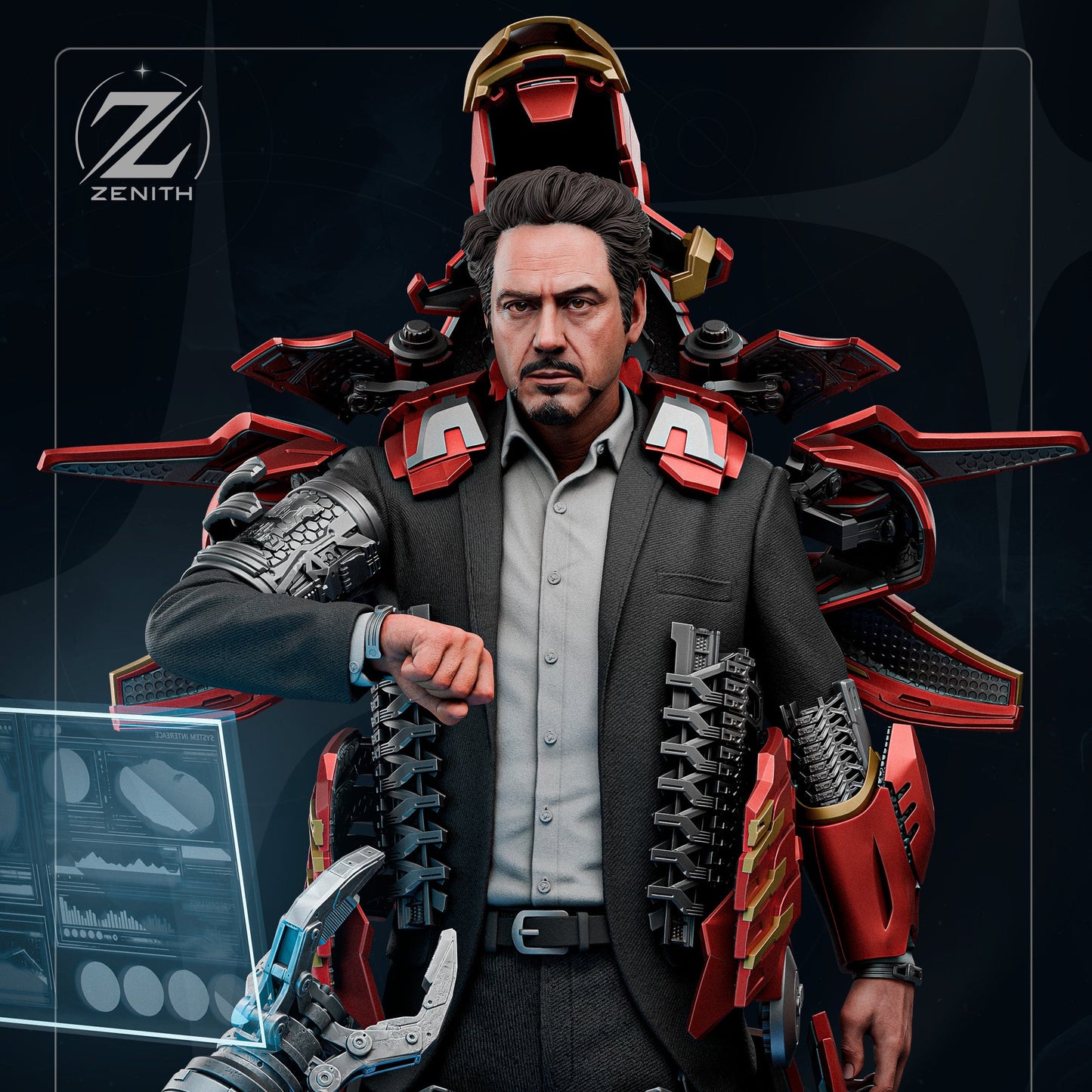 Iron Genius | Handcrafted Figure