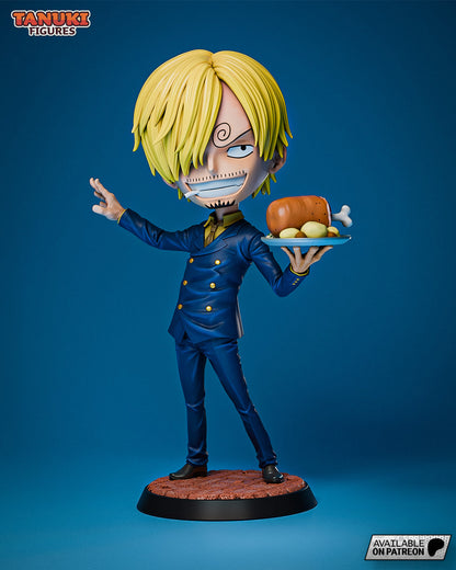 Stylish Chef Fighter | Handcrafted Figure