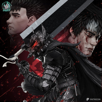Guts Berserker Armor | Berserk | Handcrafted Figure