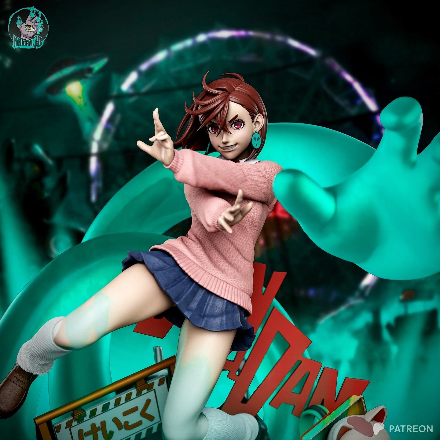 Momo Ayase | Dandandan | Handcrafted Figure
