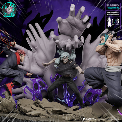 Yuji x Todo vs Mahito | Jujutsu Kaisen | Handcrafted Figure