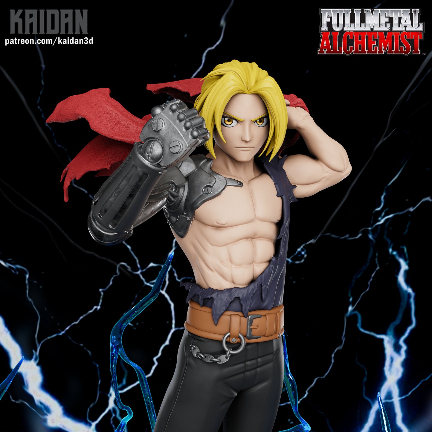 Edward Elric | Fullmetal Alchemist | Handcrafted Figure