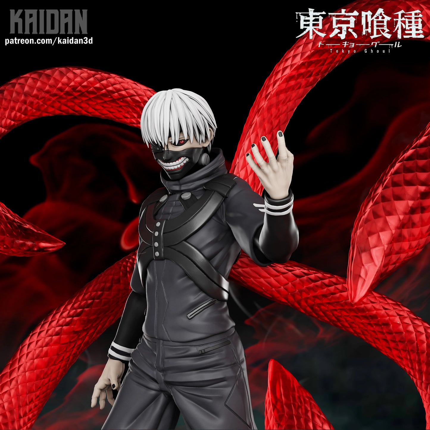 Ken Kaneki | Tokyo Ghoul | Handcrafted Figure
