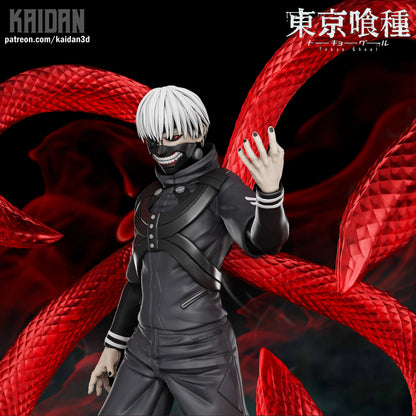 Ken Kaneki | Tokyo Ghoul | Handcrafted Figure