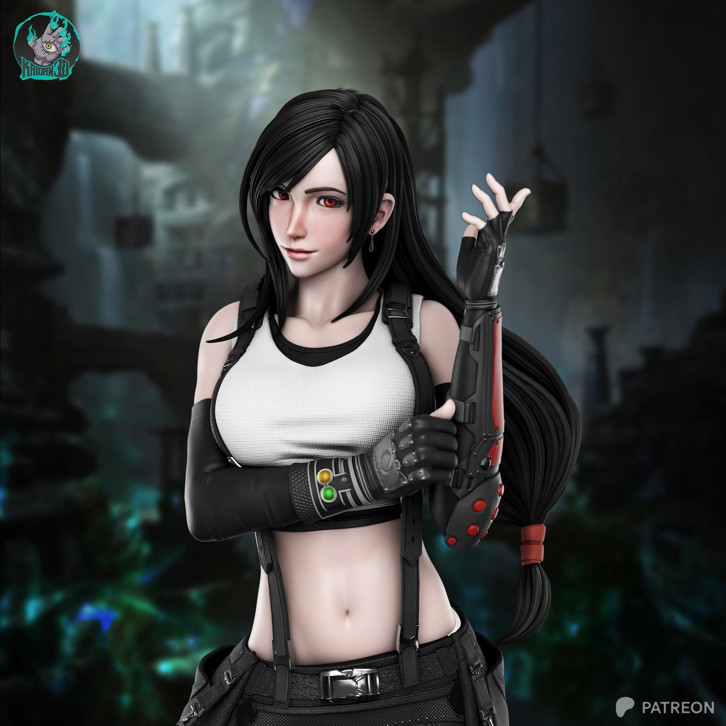 Tifa Lockhart | Final Fantasy VII | Handcrafted Figure
